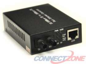 FCM-ST110 Fiber Optic Media Converter Multi Mode 10/100 ST to RJ45