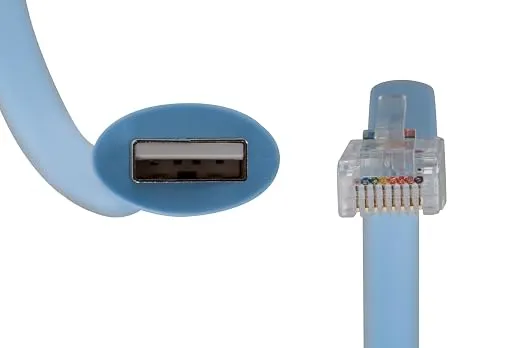 CAB-CONSOLE-USB-RJ45-WEB-1.1-800 Cisco compatible CAB-CON-USB-RJ45 Console Cable - Image 1