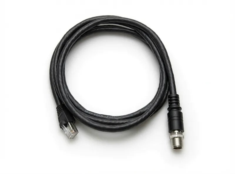 M12XARJ45BK-2M-WEB-1-800 Cisco compatible CAB-ETHRJ45-M12-2M cable M12 to RJ45 - Image 1
