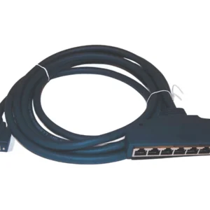 CAB-OCTAL-ASYNC compatible octal async cable, 68-pin to 8 RJ45